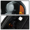 xTune 01-04 Nissan Frontier OEM Headlights - Black (HD-JH-NF01-AM-BK) SPYDER