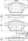 StopTech Street Brake Pads - Rear Stoptech