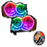 Oracle 08-10 Jeep Grand Cherokee SMD HL (Non-HID) - ColorSHIFT ORACLE Lighting