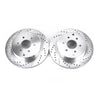 Power Stop 05-12 Nissan Pathfinder Rear Evolution Drilled & Slotted Rotors - Pair PowerStop