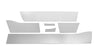 Putco 19-20 Ram LD - Crew Cab 6ft 4in Standard Box Stainless Steel Rocker Panels Putco