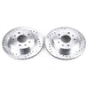Power Stop 86-91 Mazda RX-7 Rear Evolution Drilled & Slotted Rotors - Pair PowerStop