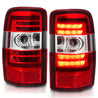 ANZO 2000-2006 Chevrolet Tahoe LED Tail Lights w/ Red Lens Chrome Housing ANZO