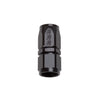 Russell Performance -4 AN Black Straight Full Flow Hose End Russell