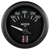 Autometer Stack 52mm 100-250 Deg F 1/8in NPTF Electric Water Temp Gauge - Black AutoMeter