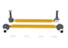 Whiteline Universal Sway Bar - Link Assembly Heavy Duty Adjustable Steel Ball Whiteline