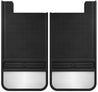 Husky Liners Universal 12in Wide Black Rubber Rear Mud Flaps w/ Weight Husky Liners