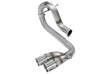 aFe Rebel Series DPF-Back 3in Side Exit SS Exhaust w/ IC Polished Tips 2016 GM Colorado/Canyon 2.8L aFe