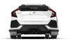 Rally Armor 17-21 Honda Civic Sport & Touring (Hatch) White UR Mud Flap w/ Red Logo Rally Armor