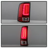 Spyder 07-13 GMC Sierra 1500 V2 Light Bar LED Tail Lights - Red Clear (ALT-YD-GS07V2-LBLED-RC) SPYDER