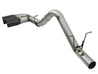 aFe Victory Series 4in 409-SS DPF-Back Exhaust w/ Dual Black Tips 2017 GM Duramax V8-6.6L(td) L5P aFe