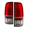 Spyder Ford Super Duty 08-15 Version 2 LED Tail Lights Red Clear ALT-YD-FS07-LED-G2-RC SPYDER