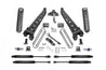 Fabtech 08-10Ford F450/550 4WD 6in Rad Arm Sys w/Coils & Stealth Fabtech