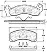 StopTech Performance Brake Pads Stoptech