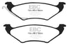 EBC 96-00 Chrysler Town & Country 3.3 (15in Wheels) Ultimax2 Rear Brake Pads EBC