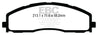 EBC 13+ Ford F250 (inc Super Duty) 6.2 (2WD) Greenstuff Front Brake Pads EBC