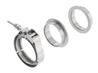 Borla Universal 2.5in Stainless Steel 3pc V-Band Clamp w/ Male and Female Flanges Borla