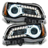 Oracle 11-14 Chrysler 300C SMD HL - Black - NON HID - White ORACLE Lighting
