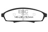 EBC 88-90 Buick Regal 2.8 Greenstuff Front Brake Pads EBC