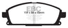 EBC 01 Infiniti Q45 4.1 Ultimax2 Front Brake Pads EBC