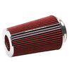 Edelbrock Air Filter Pro-Flo Series Conical 10In Tall Red/Chrome Edelbrock