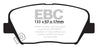 EBC 13+ Hyundai Santa Fe 2.0 Turbo Greenstuff Front Brake Pads EBC