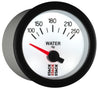 Autometer Stack 52mm 100-250 Deg F 1/8in NPTF Electric Water Temp Gauge - White AutoMeter