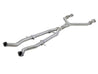 aFe Takeda 2.5in to 3in 304 SS Y-Pipe Exhaust System 16-18 Infiniti Q50/Q60 V6-3.0L (tt) aFe