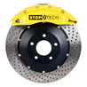 StopTech 08-13 BMW M3/11-12 1M Coupe Front BBK w/ Yellow ST-60 Calipers Drilled 380x35mm Rotor Stoptech