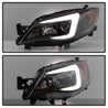Spyder Subaru WRX 08-09 Projector Headlights - Halogen Model Only - Black PRO-YD-SWRX08-LBDRL-BK SPYDER