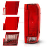 ANZO 1992-1996 Ford Bronco Taillight Red/Clear Lens (OE Replacement) ANZO