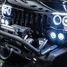 Oracle Vector Jeep Wrangler JK Grille LED Halo Kit - White ORACLE Lighting