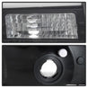 Spyder 99-04 Ford F250 Super Duty Projector Headlights - Light Bar - Black PRO-YD-FF25099V2-LB-BK SPYDER