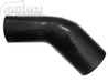 BOOST Products Silicone Reducer Elbow 45 Degrees, 1-3/8" - 1-3/16" ID, Black BOOST Products