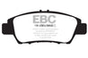 EBC 10+ Honda CR-Z 1.5 Hybrid Greenstuff Front Brake Pads EBC