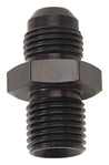 Russell Performance -6 AN Flare to 14mm x 1.5 Metric Thread Adapter (Black ) Russell
