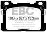 EBC 2017+ Genesis G90 5.0L Redstuff Rear Brake Pads EBC
