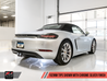 AWE Tuning Porsche 718 Boxster / Cayman Touring Edition Exhaust - Chrome Silver Tips AWE Tuning