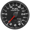 Autometer Spek-Pro Gauge Fuel Press 2 1/16in 30psi Stepper Motor W/Peak & Warn Blk/Blk AutoMeter