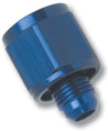 Russell Performance BLUE ANODIZED -12 TUBE COUPLING NUT W/ FLARED REDUCER TO -10 AN MALE Russell