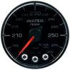 Autometer Spek-Pro - Nascar 2-1/16in Water Temp 100- 300F Bfb Ecu AutoMeter