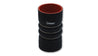 Vibrant 4 Ply Aramid Reinf Silicone Hump Hose conn 4in ID x 6in long 3 reinforcement ring MATTE BLK Vibrant