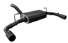Corsa 18+ Jeep Wrangler JL 2.5in Dual Rear Exit Black Tips Sport Axle-Back Exhaust CORSA Performance