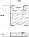 StopTech Performance Brake Pads Stoptech