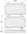 StopTech Street Select Brake Pads - Rear Stoptech