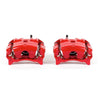 Power Stop 13-17 Nissan Altima Front Red Calipers w/Brackets - Pair PowerStop