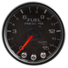 Autometer Spek-Pro Gauge Fuel Press 2 1/16in 15psi Stepper Motor W/Peak & Warn Blk/Blk AutoMeter