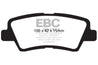 EBC 12 Hyundai Elantra 1.8 Redstuff Rear Brake Pads EBC