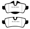 EBC 07-14 Mini Hardtop 1.6 Ultimax2 Rear Brake Pads EBC