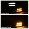 Spyder Dodge Ram 13-15 Projector Headlights Light Bar DRL Black PRO-YD-DR13-LBDRL-BK SPYDER